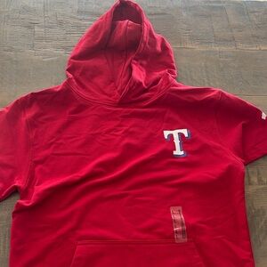 Baseballism Boys L Texas Rangers Hoodie